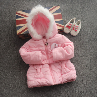 1-4岁女童棉服冬季新款儿童棉服宝宝棉衣婴幼儿棉袄外套女宝冬装