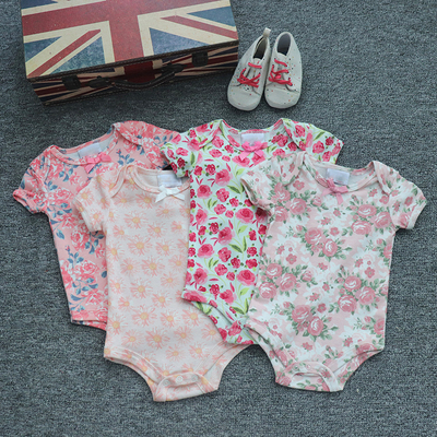 包屁衣婴儿夏季纯棉三角爬