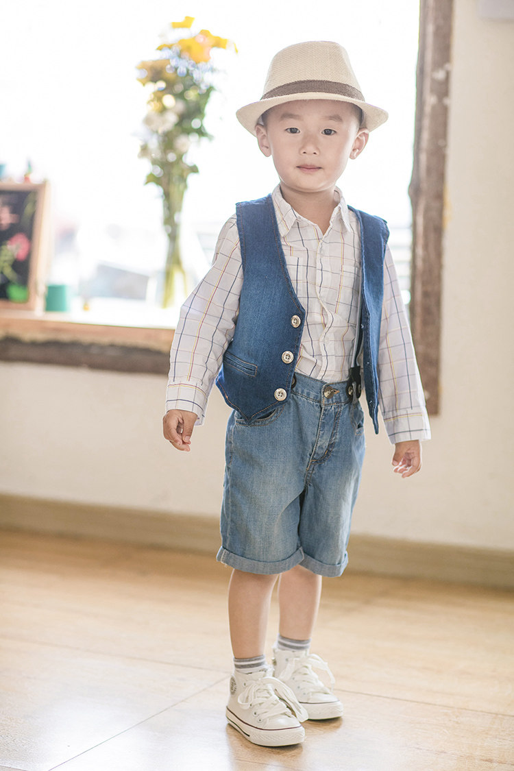 Chemise garcon à manche longue - Ref 2075949 Image 3