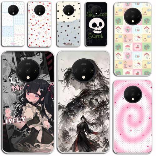 适用于一加7T手机壳1+7T硅胶oneplus7t保护套HD1900防摔男女软防摔软壳套磨砂外男女款