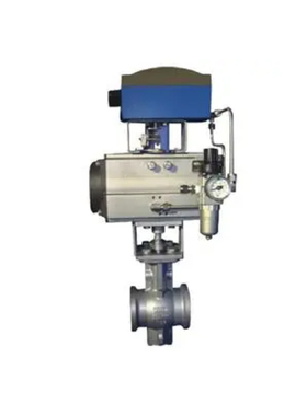 SYF2071-DN20气动偏心旋转调节阀SYF2071-DN25气动偏心调节阀