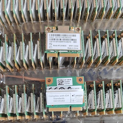 全新原装联想RTL8188CE无线网卡 Mini‑PCI‑E 2.4G 802.11 150M