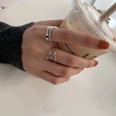 不规则金属戒指女时尚个性ins潮