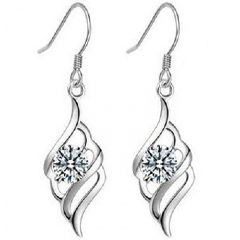 天使之翼耳环合金耳饰义乌饰品厂