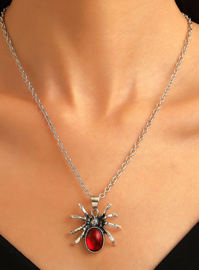 跨境外贸亚马逊哥特朋克红水晶可