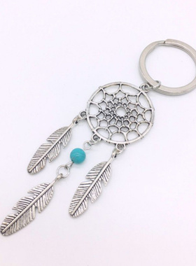 ebay速卖通货源合金捕梦网金属钥