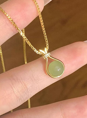 爆款简约福袋项链女小众设计感仿