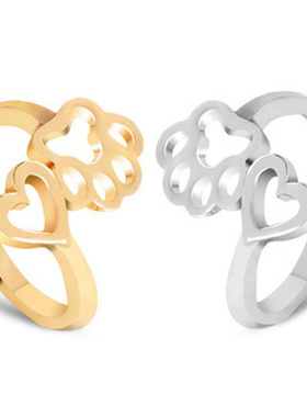 速卖通亚马逊新款配饰简约爱心狗