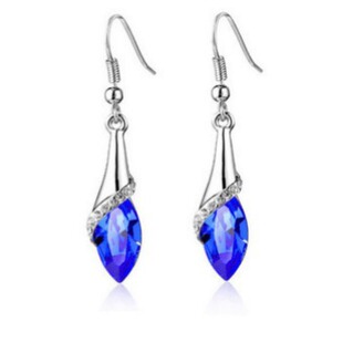 热销韩国耳饰 闪钻马眼耳环 首饰 欧美外贸出口爆款