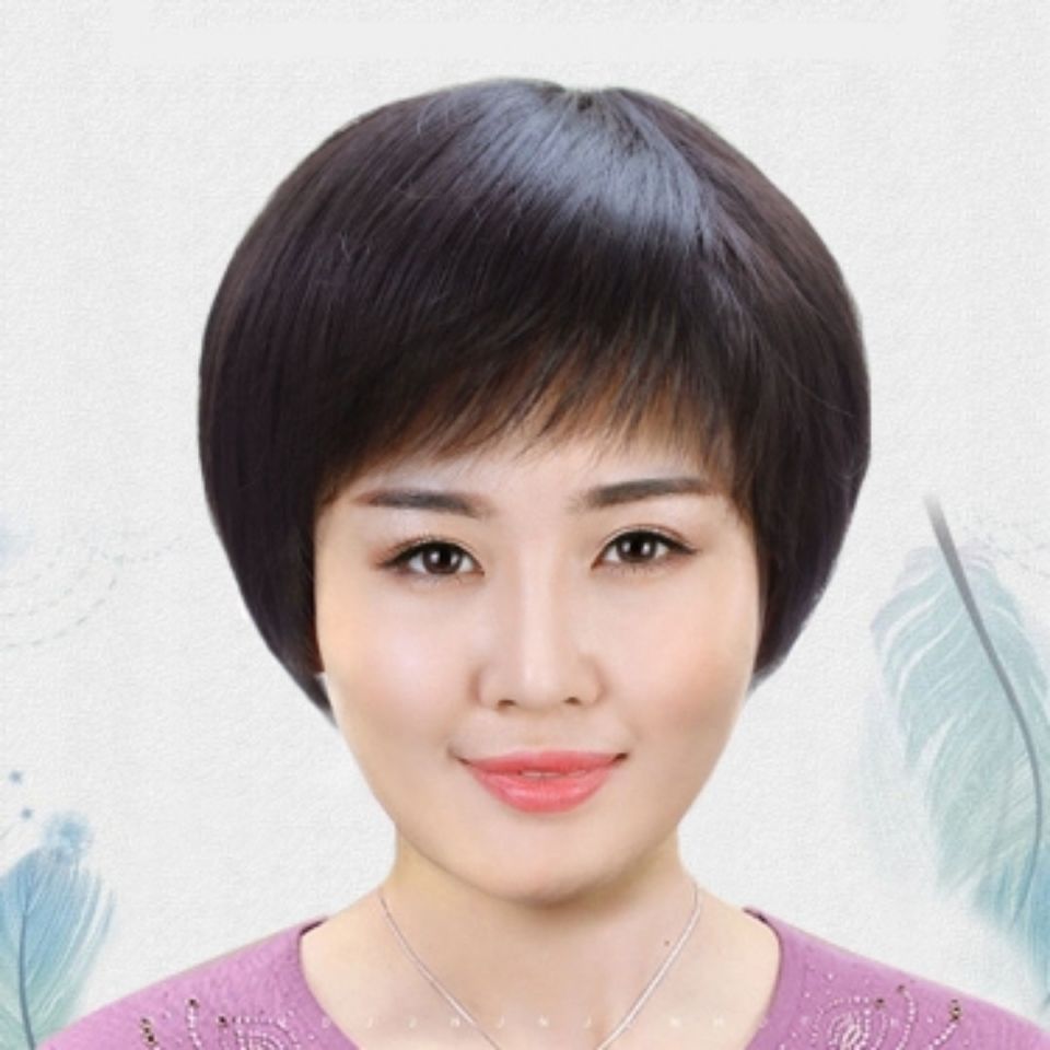 女士化疗中老年假发包邮