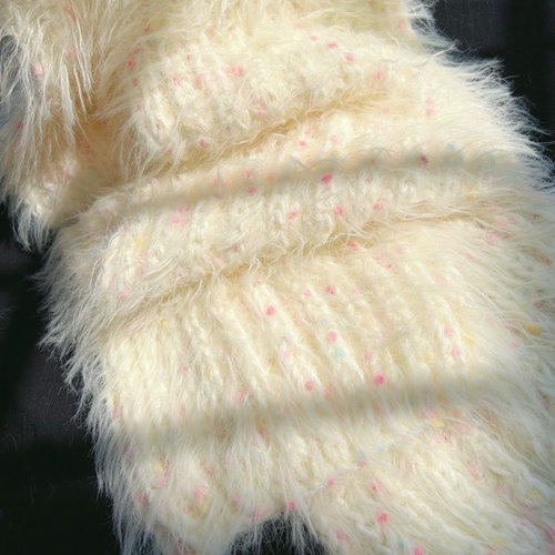 手工编织diy长毛手混线秋冬围巾自制材料包手工棒针元宝针围巾线