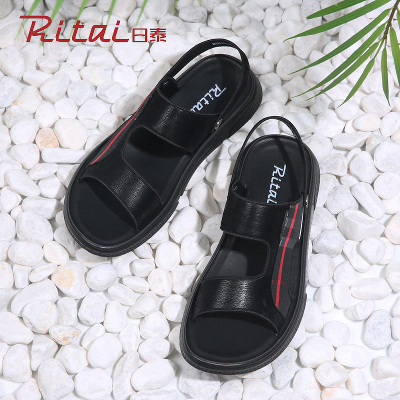 日泰凉鞋男士凉鞋2021新款夏季休闲舒服防滑时尚沙滩男凉鞋|ruв категории Мужская обувь, сандалии - от Buy2taobao.com для оказания профессиональной услуги покупки агента Taobao
