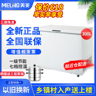 MeiLing 美菱 300DT冰柜家商用大容量冷藏冷冻冷柜保鲜两用