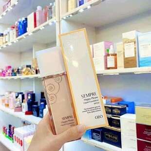 越南代买韩国正品 GEO罗美 SEMPRE 粉底液21号色SPF20
