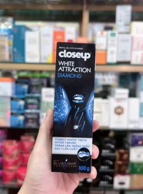 越南closeup美白型清新牙膏盒装100情侣绿牙膏 white attraction