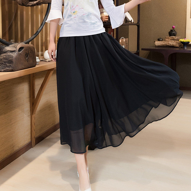 300斤夏装新款 大码女装雪纺高腰半身仙女裙大摆825,女装/女士精品,大码半身裙,淘宝优惠券,粉丝福利购,淘宝优惠卷