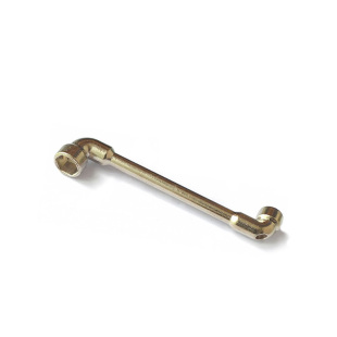 【麦德斯】迷你Z字穿孔扳手 烟斗型M3+M4螺母螺帽双弯头套筒工具