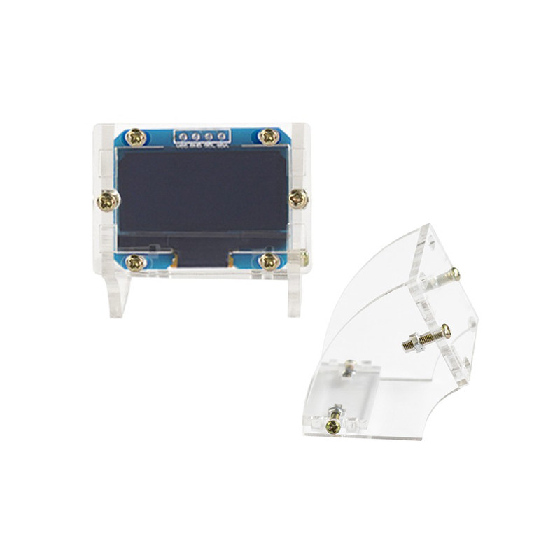 【麦德斯】0.96英寸 OLED液晶屏模块 亚克力外壳支架 屏幕DIY配件,电子元器件市场,开发板/学习板/评估板/工控板,淘宝优惠券,粉丝福利购,淘宝优惠卷