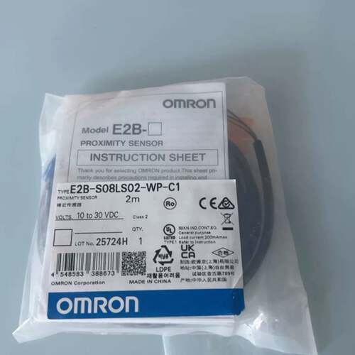 可维修欧姆龙E2B-S0802-WP-C1接近传感器，2米议价