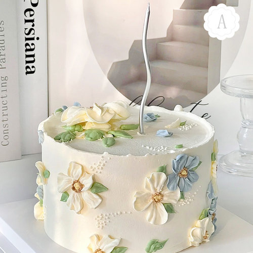 复古裱花女士生日蛋糕南京配送