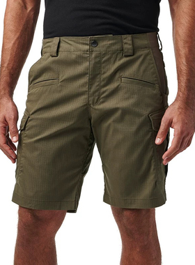 2025年新品美国5.11户外通勤五分裤夏透气艾肯ICON男士短裤 73354