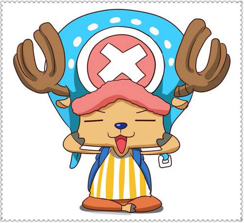 海贼王眼镜布onepiece船医托尼托尼·乔巴清洁布Chopper动漫
