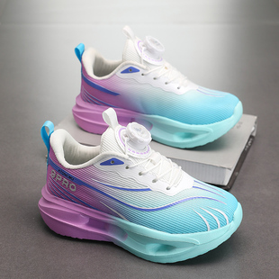 阿童木童鞋女童运动鞋2026春季新款男童跑步鞋中大童网面透气学生