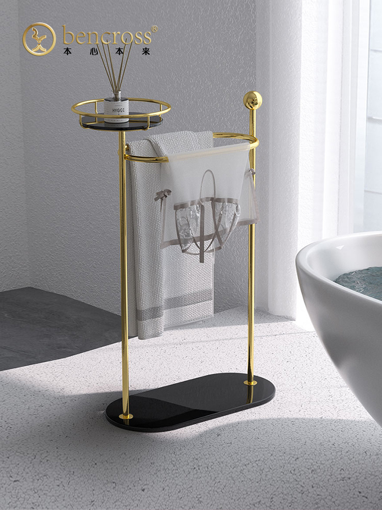 bencross毛巾架大理石底座稳定