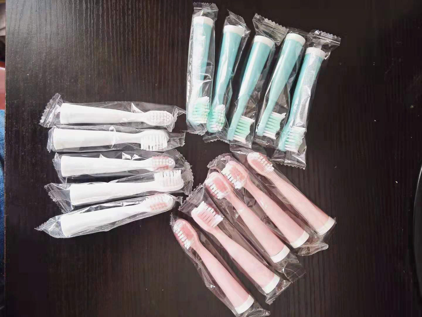 皎齿5支替换头儿童软毛电动牙刷