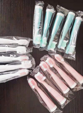 皎齿电动牙刷替换头成人学生儿童男女细毛201小头牙刷5支适配Sa86