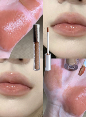 colormyth镜面唇釉不沾杯不掉色口红水光唇釉滋润裸色韩系唇蜜彩