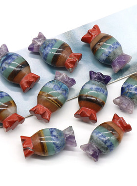 chakracandy糖果天然七彩石糖果