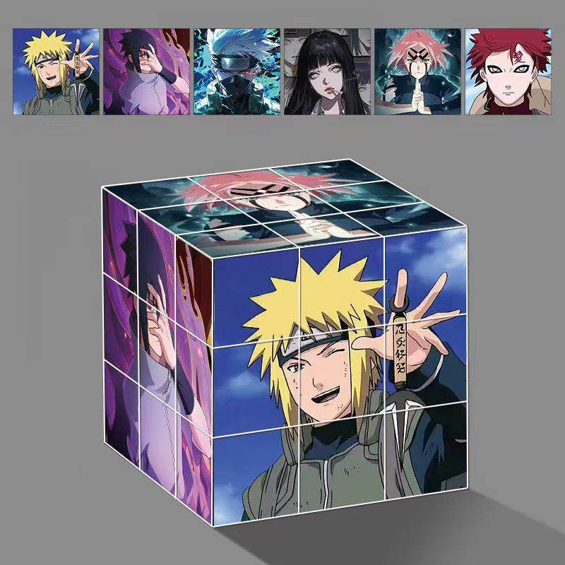 火影佐助三阶高颜值魔方创意儿童学生益智解压拼图玩具娱乐礼物,玩具/童车/益智/积木/模型,魔方,淘宝优惠券,粉丝福利购,淘宝优惠卷