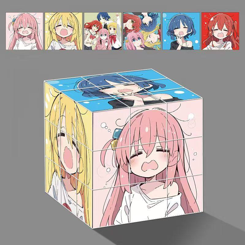 三阶拼图魔方益智学生高颜值解压礼物波奇酱山田凉孤独摇滚虹夏