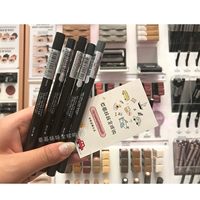 Dâu Hàn Quốc đích thực ETUDE Iti House đôi đầu xoay tự động bút chì lông mày không thấm nước và thấm mồ hôi với bàn chải lông mày - Bút chì lông mày / Bột / Stick phấn kẻ mày