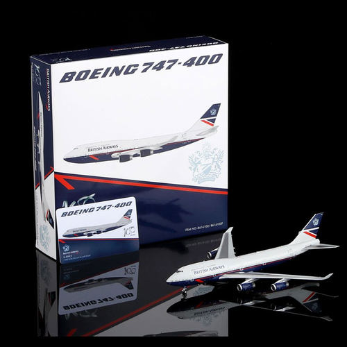 英国航空合金飞机模型B747-400