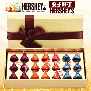 好时巧克力礼盒装kisses之吻送男女朋友闺蜜同学新年糖果生日礼物