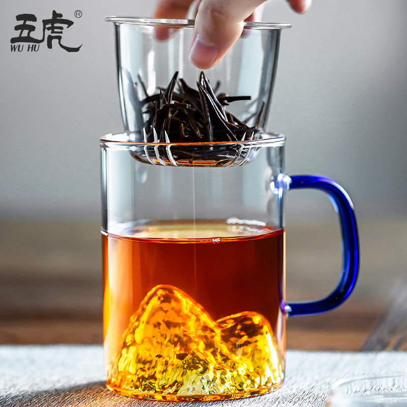 【U先】五虎观山泡茶杯高硼硅玻璃茶具|ruв категории посуда, чайный сервиз, чашка - от Buy2taobao.com для оказания профессиональной услуги покупки агента Taobao
