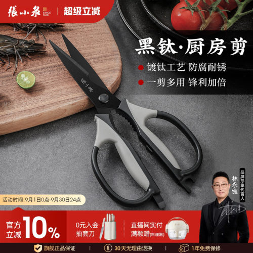 张小泉厨房剪镀钛工艺