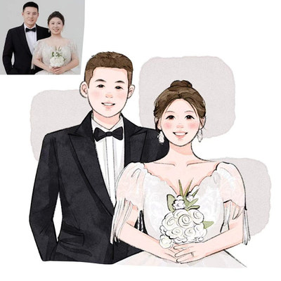 手绘头像照片漫画定制