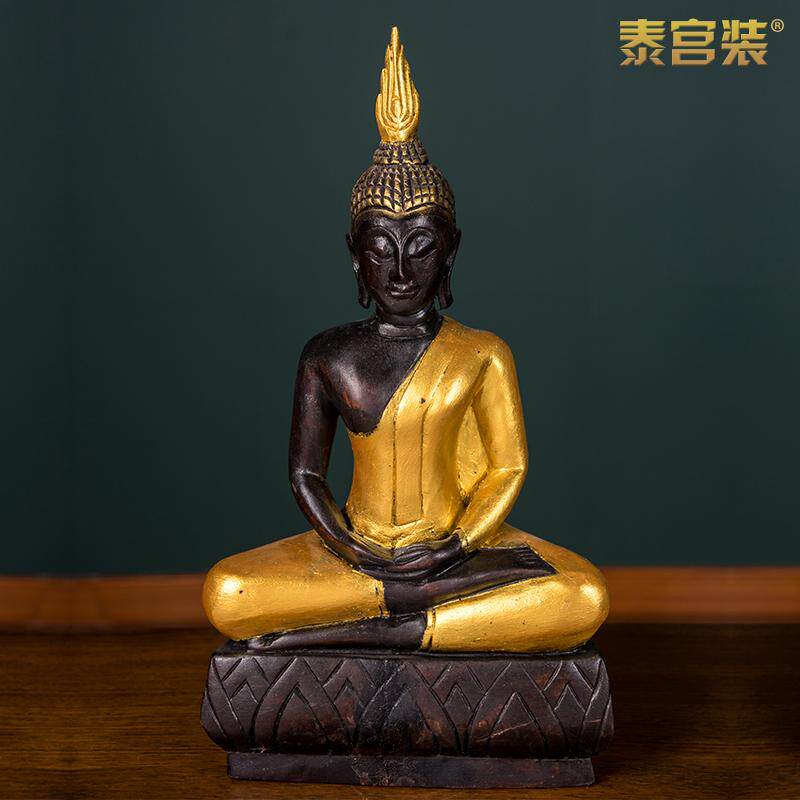 异丽泰国进口东南亚木雕佛像摆件