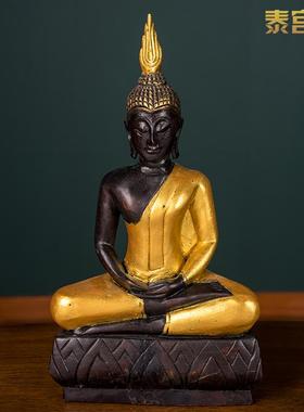 异丽泰国进口东南亚木雕佛像摆件