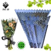 鲜花包装 纸干花袋摆地摊 袋银光透明多支扶郎菊花康乃馨花艺包装