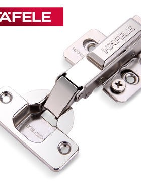 德国海福乐HAFELE液压缓冲阻尼铰链柜门三维可调全盖弹簧衣柜铰链