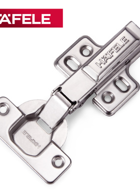 德国海福乐HAFELE家具通用橱柜门弹簧合页衣柜快装中弯折页铰链