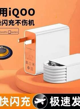 适用iQOONeo10充电器闪充头iqooNeo10Pro+专用C口快充头iQOONeo10Pro+加长双Type-C充电线充电器套装
