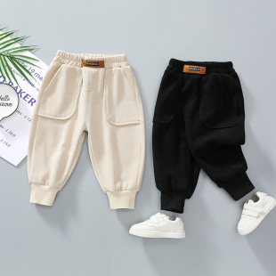 子1 婴儿小童长裤 3岁洋气韩版 休闲运动裤 潮5 男宝宝春装 男童春秋裤