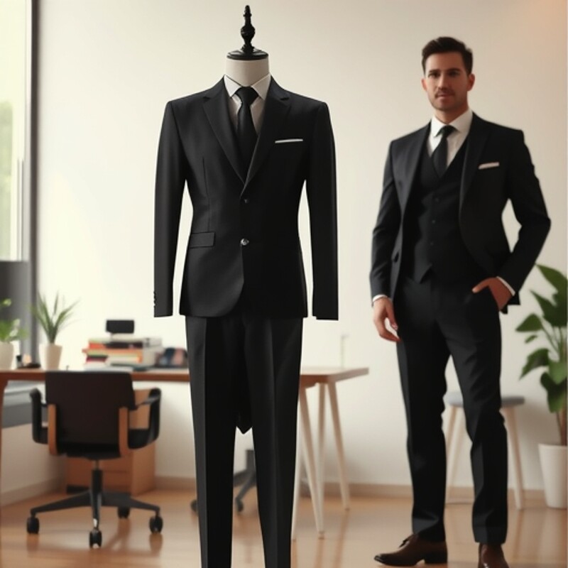 厂家直卖西装男套装休闲小西装修身男士西服三件套外套韩版修身款