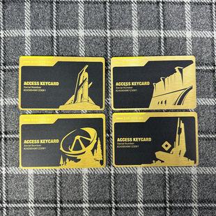 三角洲行动NFC游戏启动卡游戏周边收藏经理国王总裁带仿金属质感