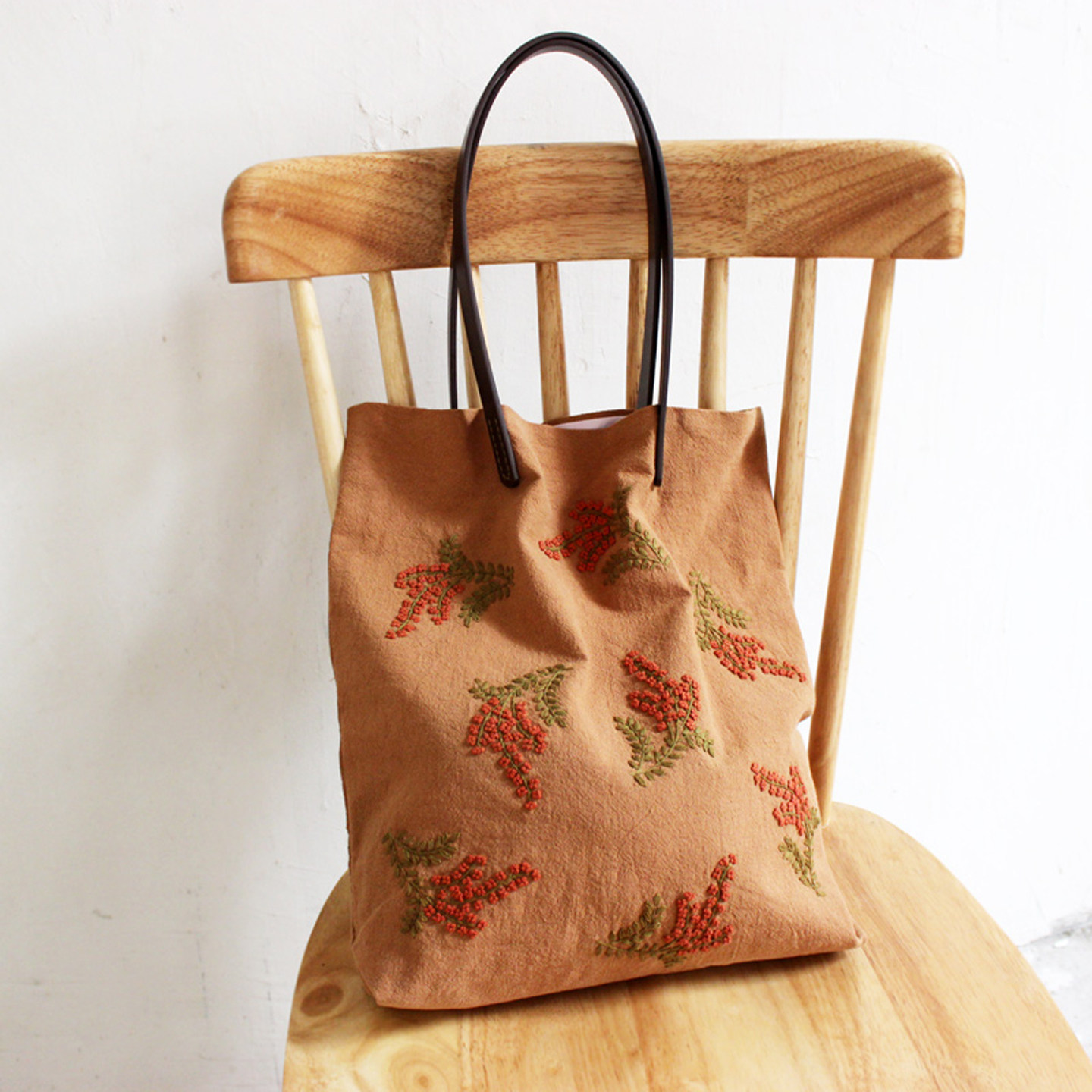 壁花壁树【秋意浓浓单肩包】欧式刺绣材料包单肩包diy套包非成